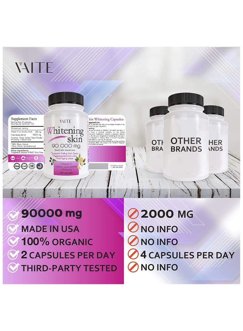 VAITE Whitening Skin Glutathion 5000 Mg